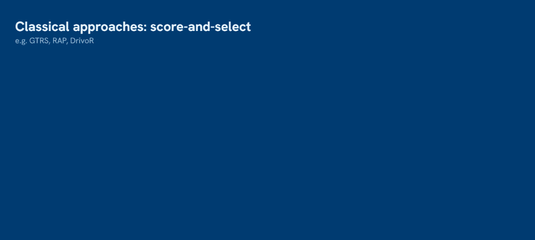 TOAD method overview: CEM search over the planner's scorer